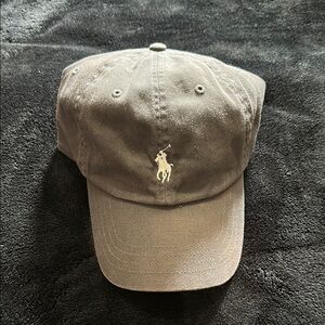 Polo by Ralph Lauren Gray Hat Classic Design